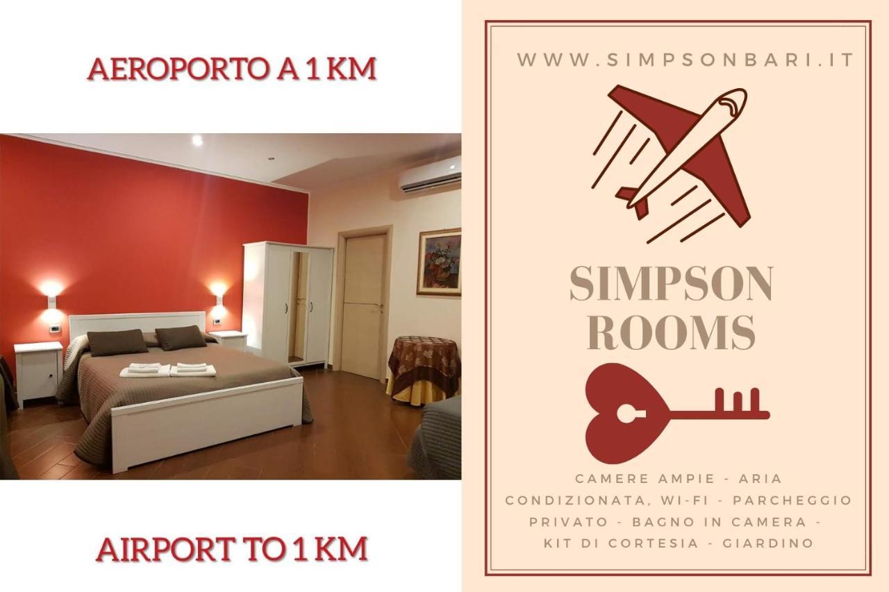 Simpson - Aeroporto Di Bari - Affittacamere Eksteriør bilde